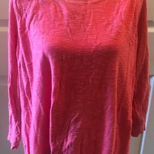 Women’s plus size 3x lightweight pink sweater by Sonoma